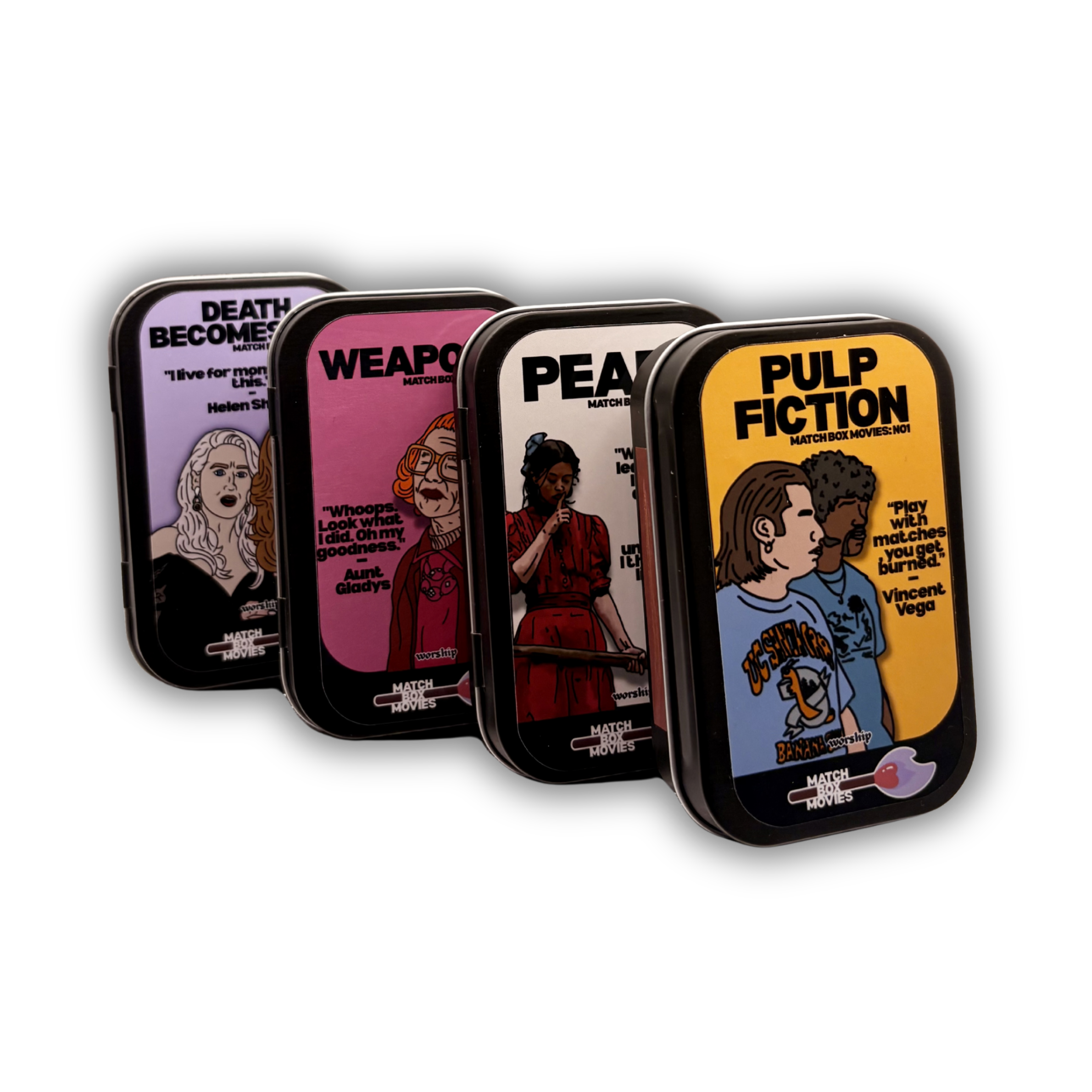 Match Box Movie Tin Collection: Bundle