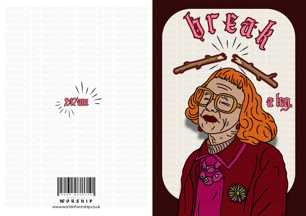 Break a Leg - Card