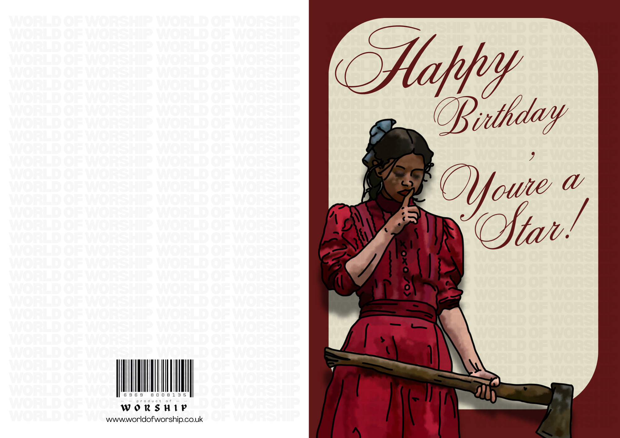 Happy Birthday, You're a Star - Card