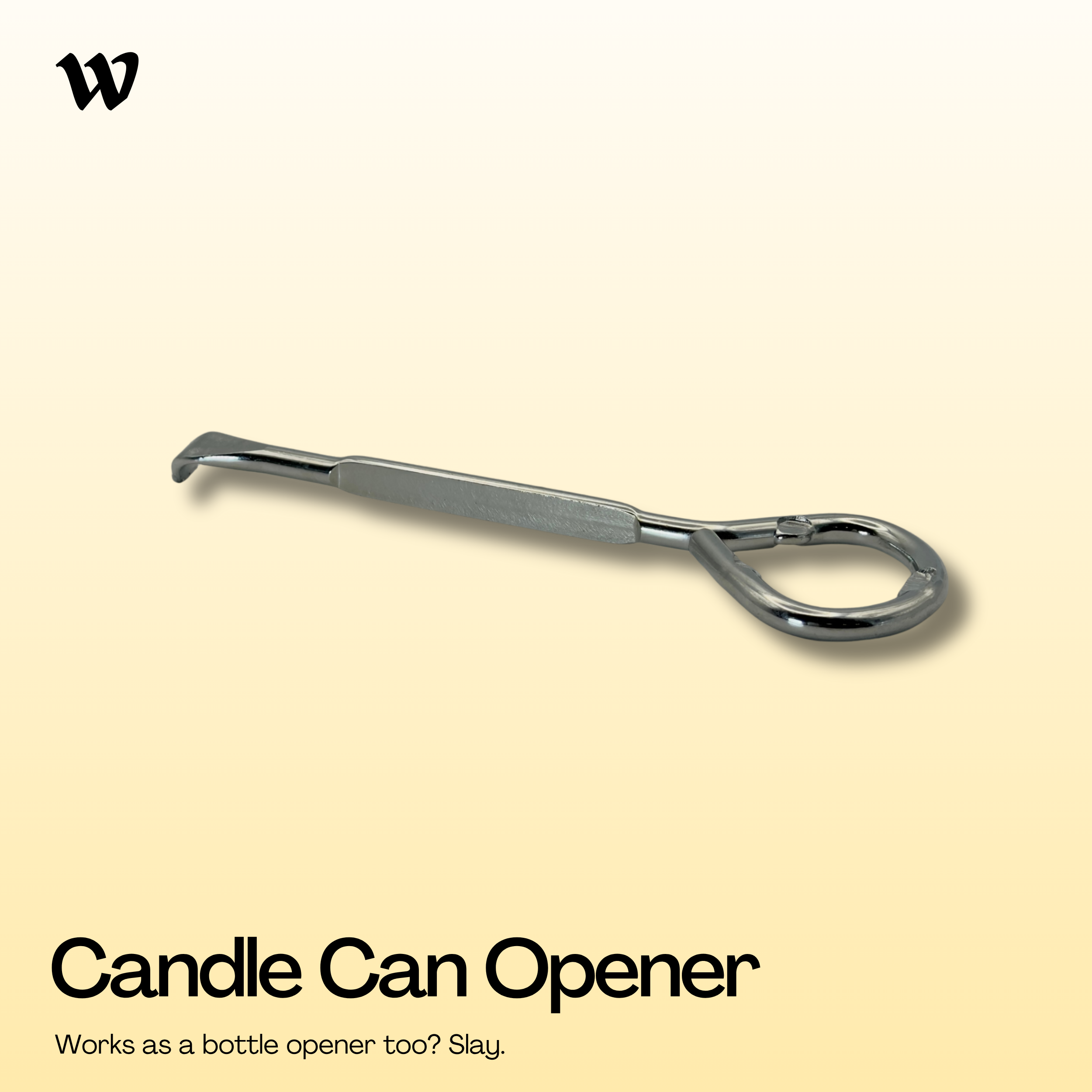Reusable Candle Can Opener