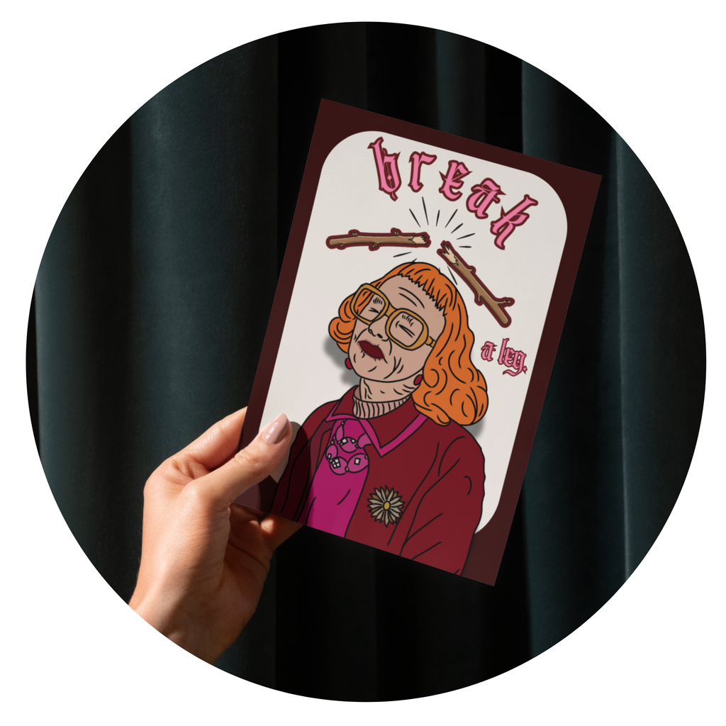 Break a Leg - Card