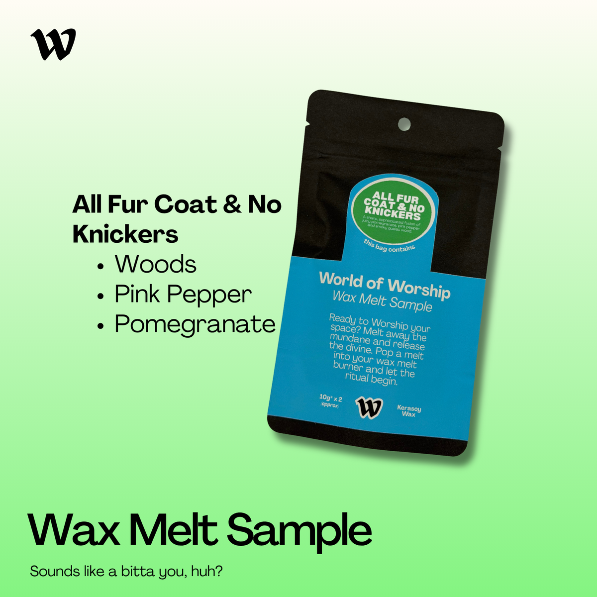 Wax Melt Samples